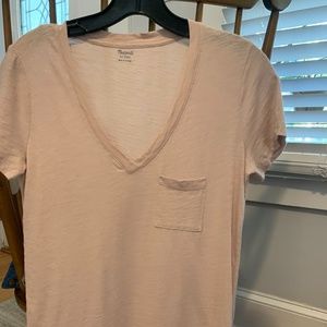 Madewell V-NECK Pocket tee